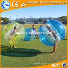 Inflatable body bumper ball for adult